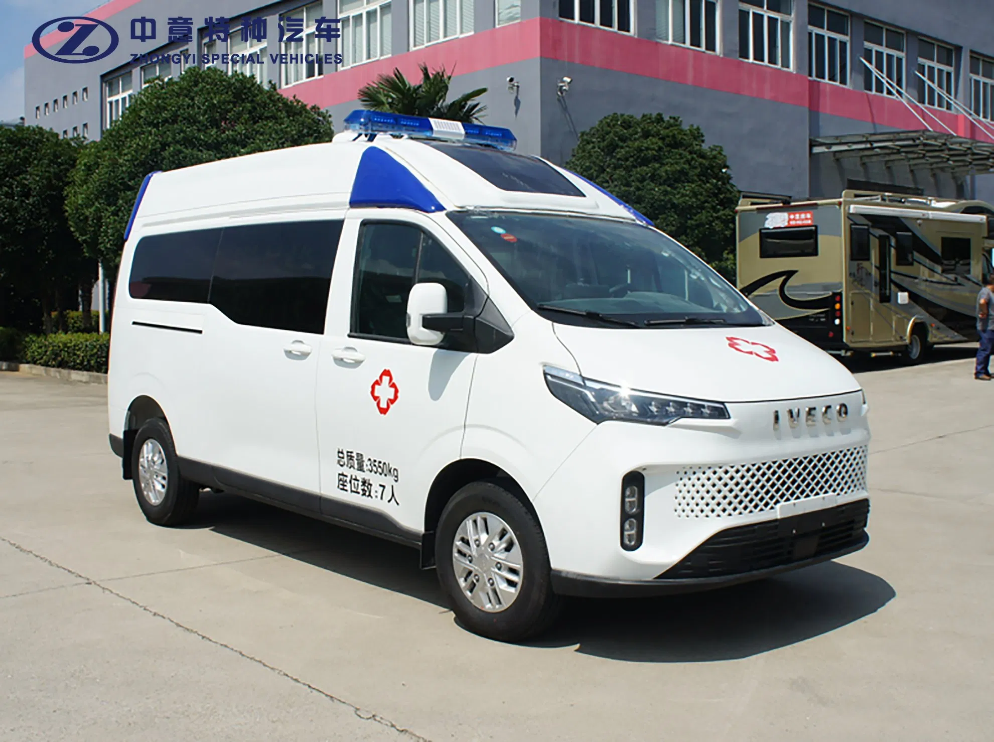 Durable Rust and Corrosion Resistant Transit Ambulance for Emergency Medical Assistance