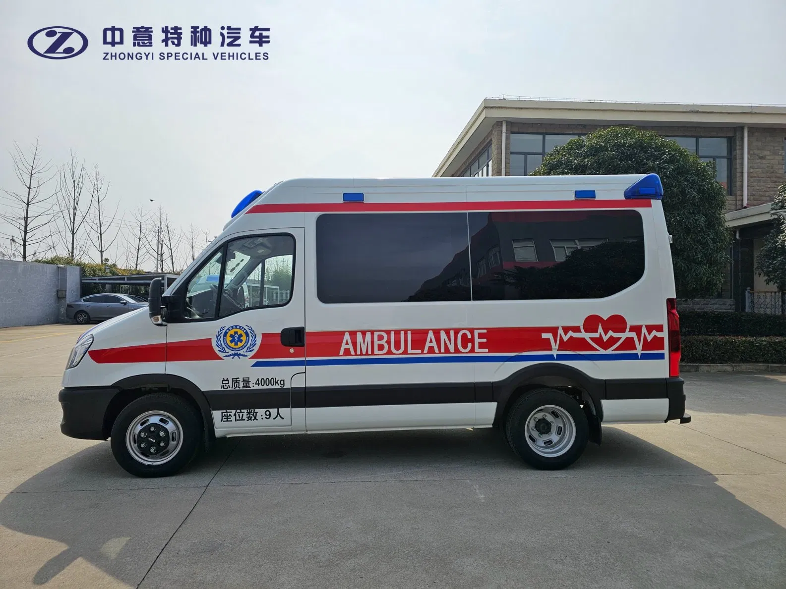 Fast Response High-Quality Szy5040xjhn6e Disaster Relief Ambulance for Long Distance Medical Transportation