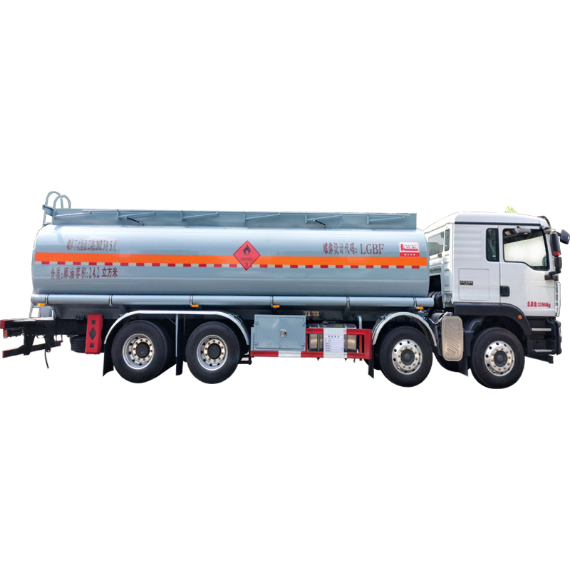 18cbm Aluminium Alloy Fuel Tanker Price for Sale Cameroon