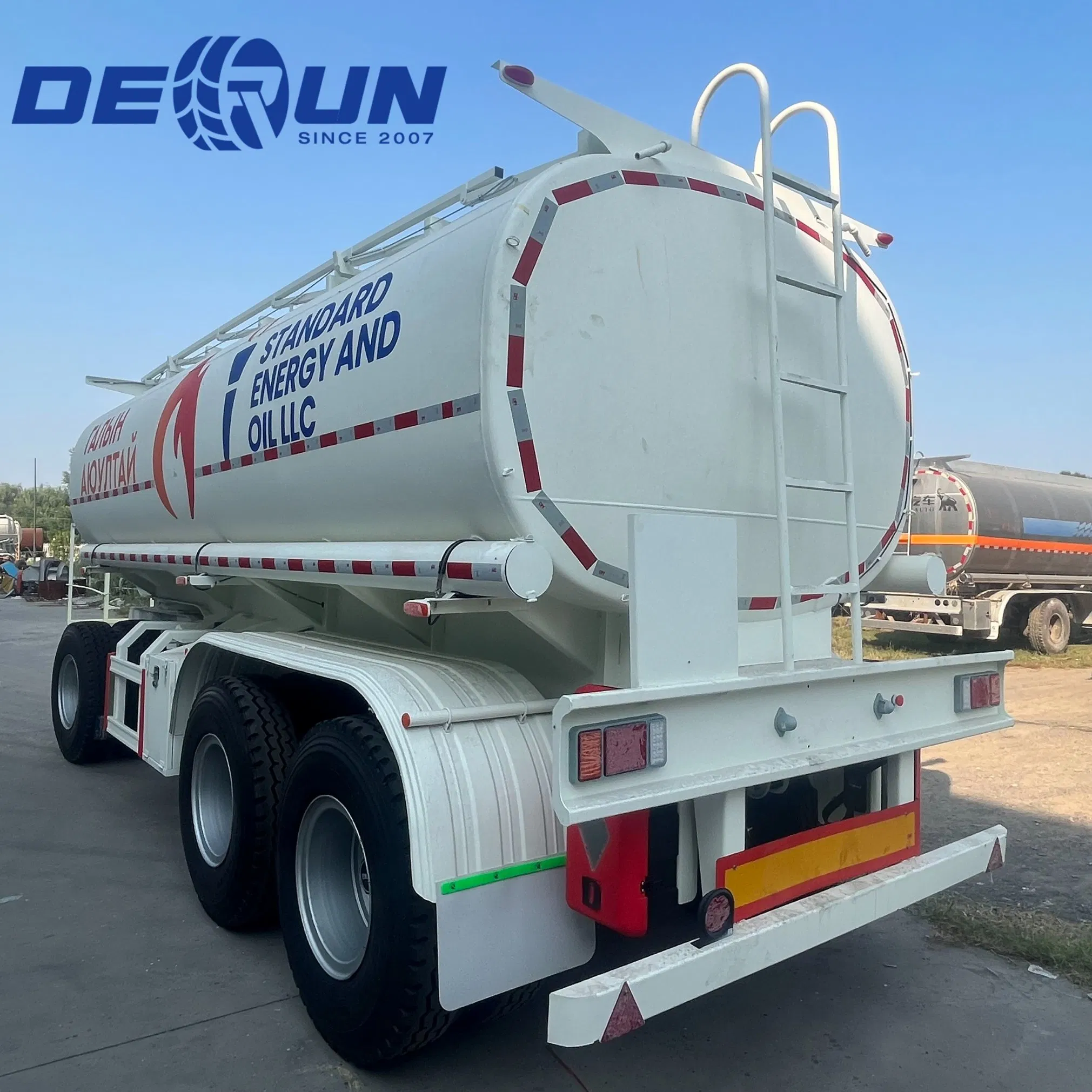 Wholesale Fuel/Oil/Chemical Tanker Trailer 40000/45000 Liters Bulk Liquid Transporter