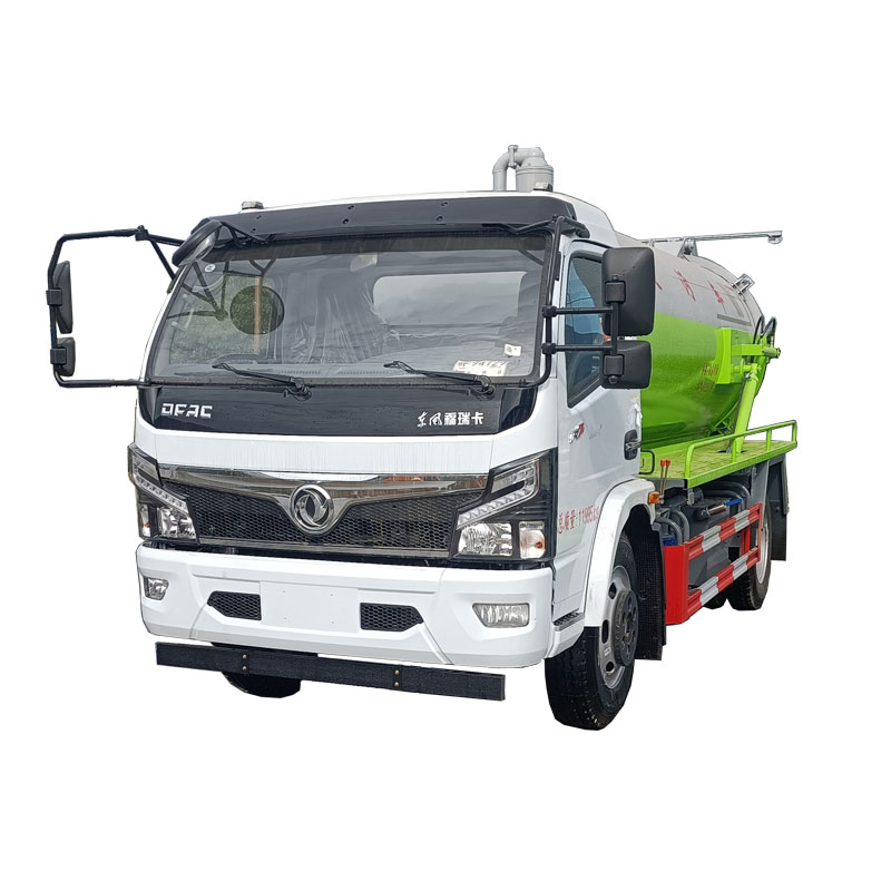 9000L Vacuum for Sludge and Mud Transportation Sewage Suction Truck