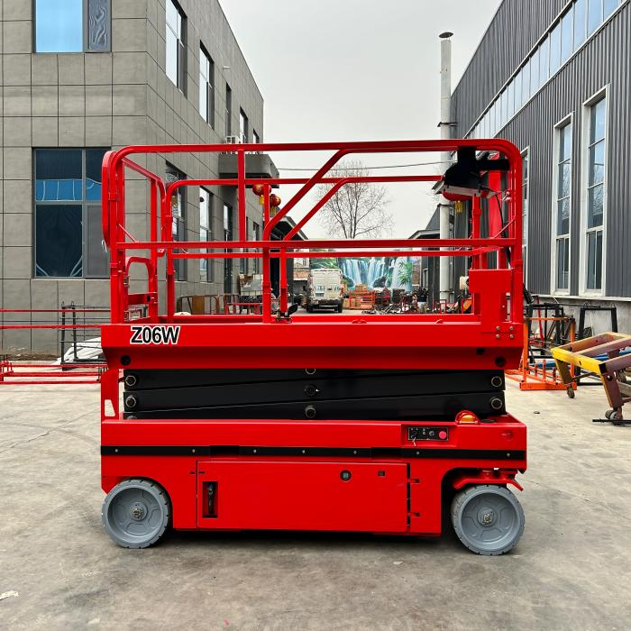 CE ISO Factory Supply Electric Scissor Lifts Self Moving Aerial Work Platform