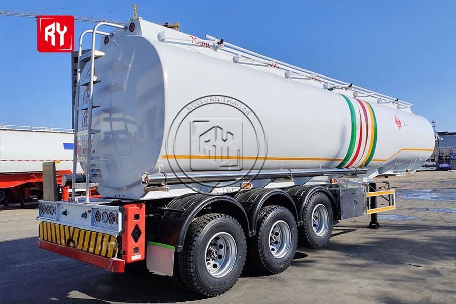 3-Axle Fuel Tanker Semi-Trailer 45000L - High Capacity for Diesel Distribution
