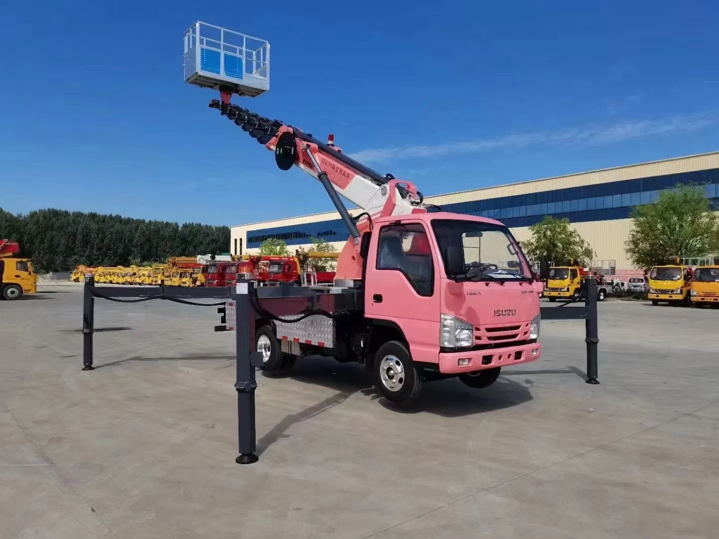 16~75m Aerial Work Platform Isuzu, Aerial Work Platform Truck, Industrial Aerial Work Platform