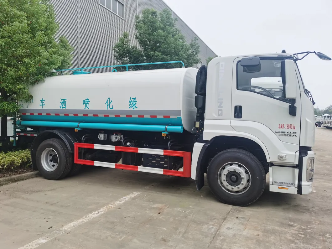 Water Tank Truck View 3