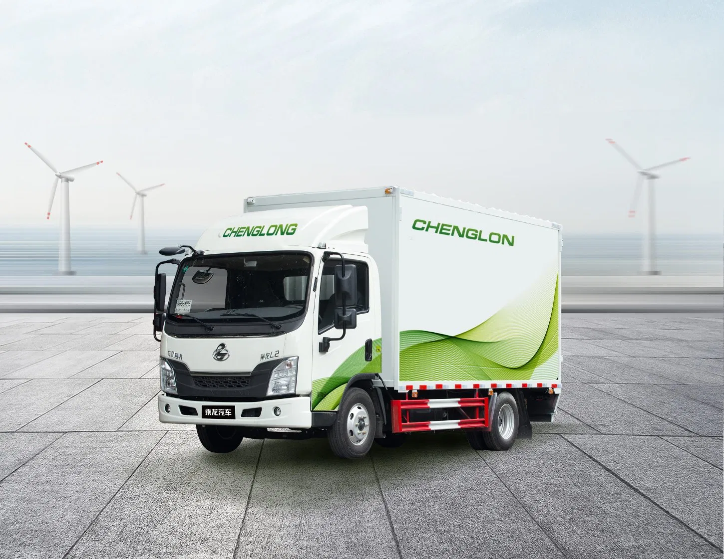 Electric Light Cargo Truck View 2