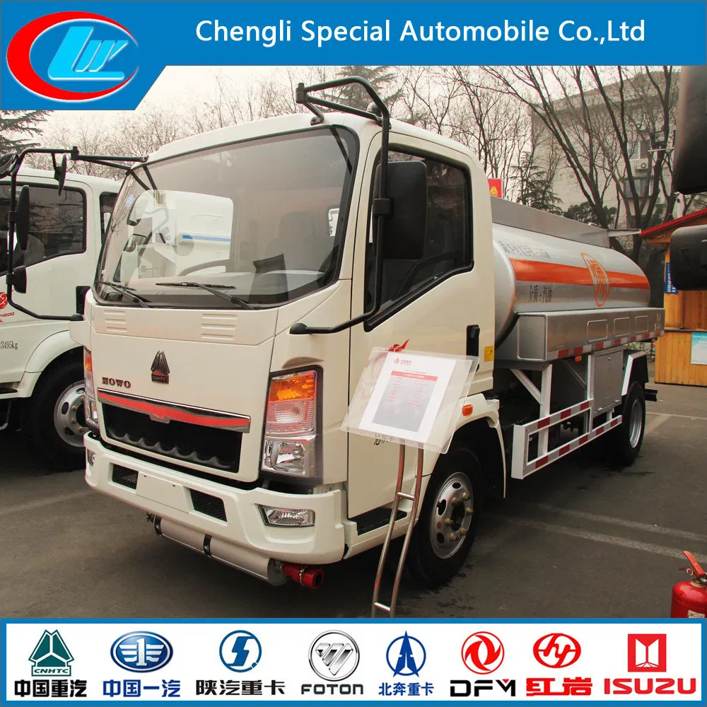 Sinotruk HOWO 4X2 Fuel Delivery Tanker