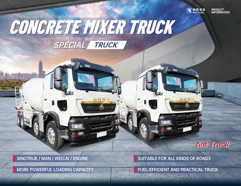 Used Concrete Mixer Truck HOWO