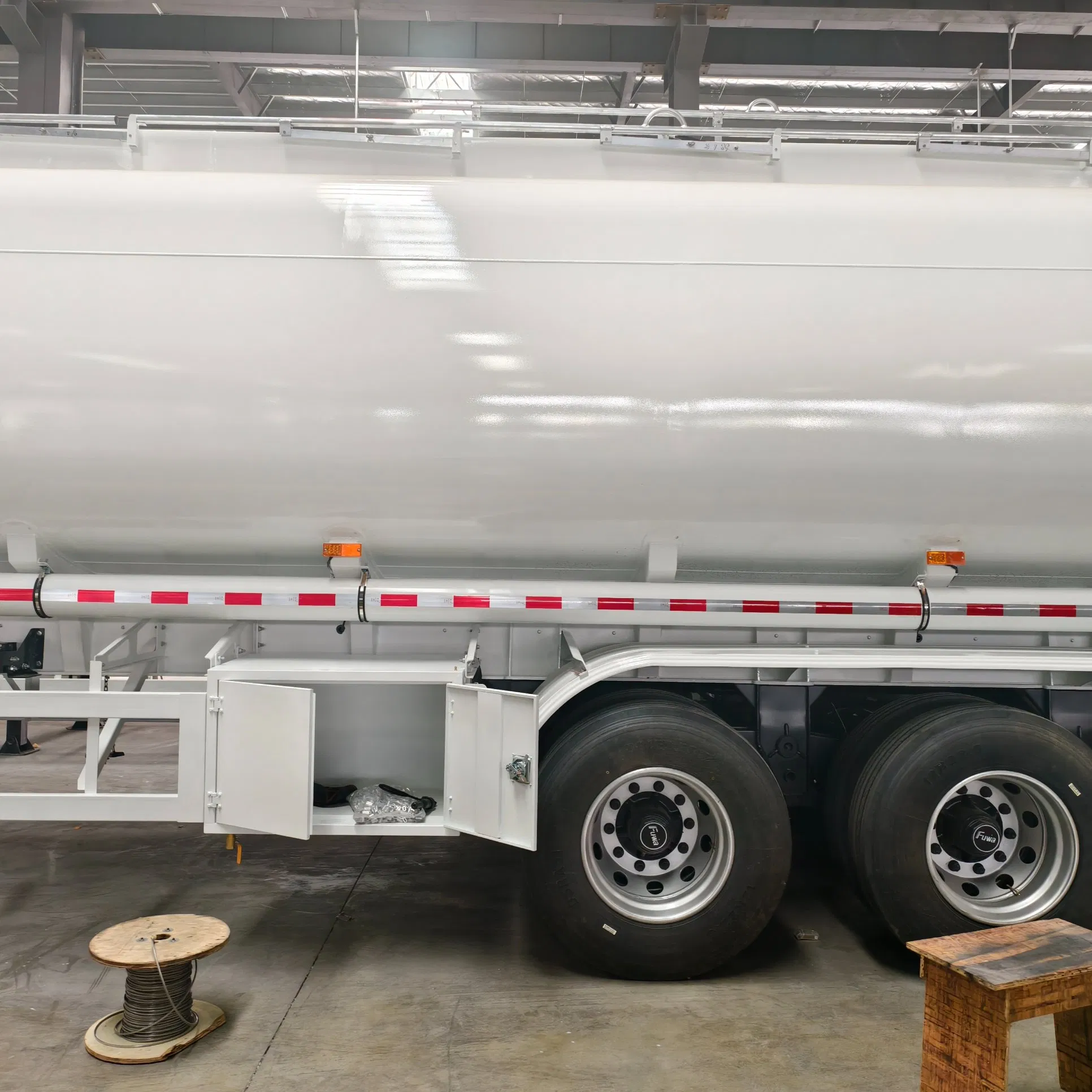 3 Axle Large Capacity Liquid Tanker Semi Trailer for Fuel Transport