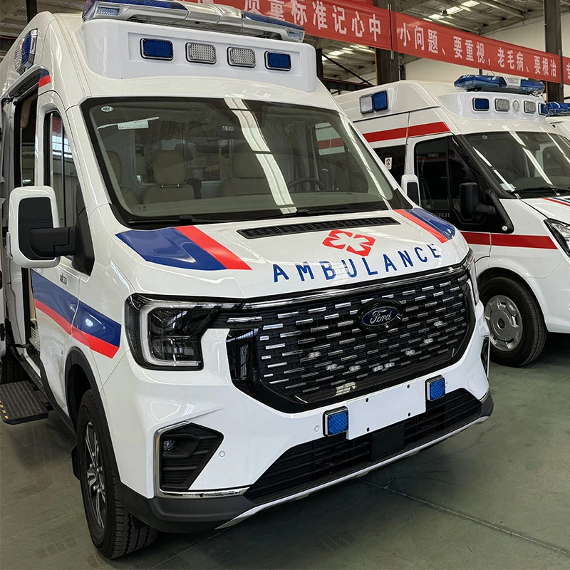 2025 Medical 4X2 Rescue Ford Ambulance Monitoring Emergency Vehicle Manufacturer
