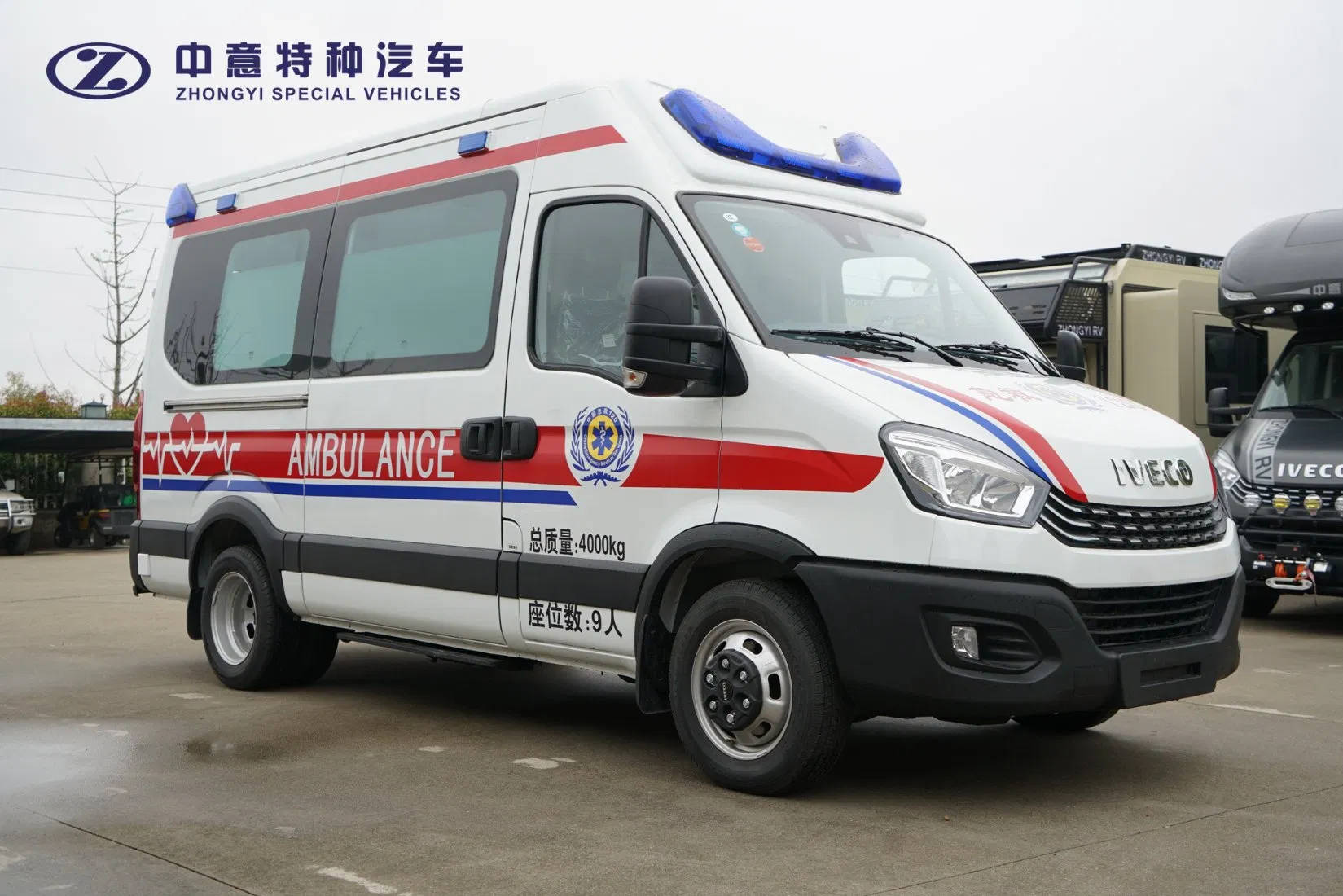 Fast Response High-Quality Szy5040xjhn6e Disaster Relief Ambulance for Long Distance Medical Transportation