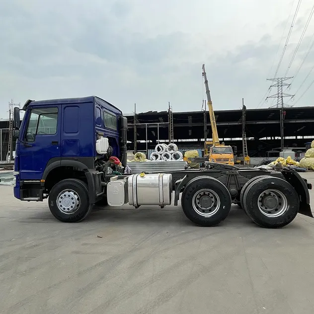 HOWO Tractor Truck Left Elevation