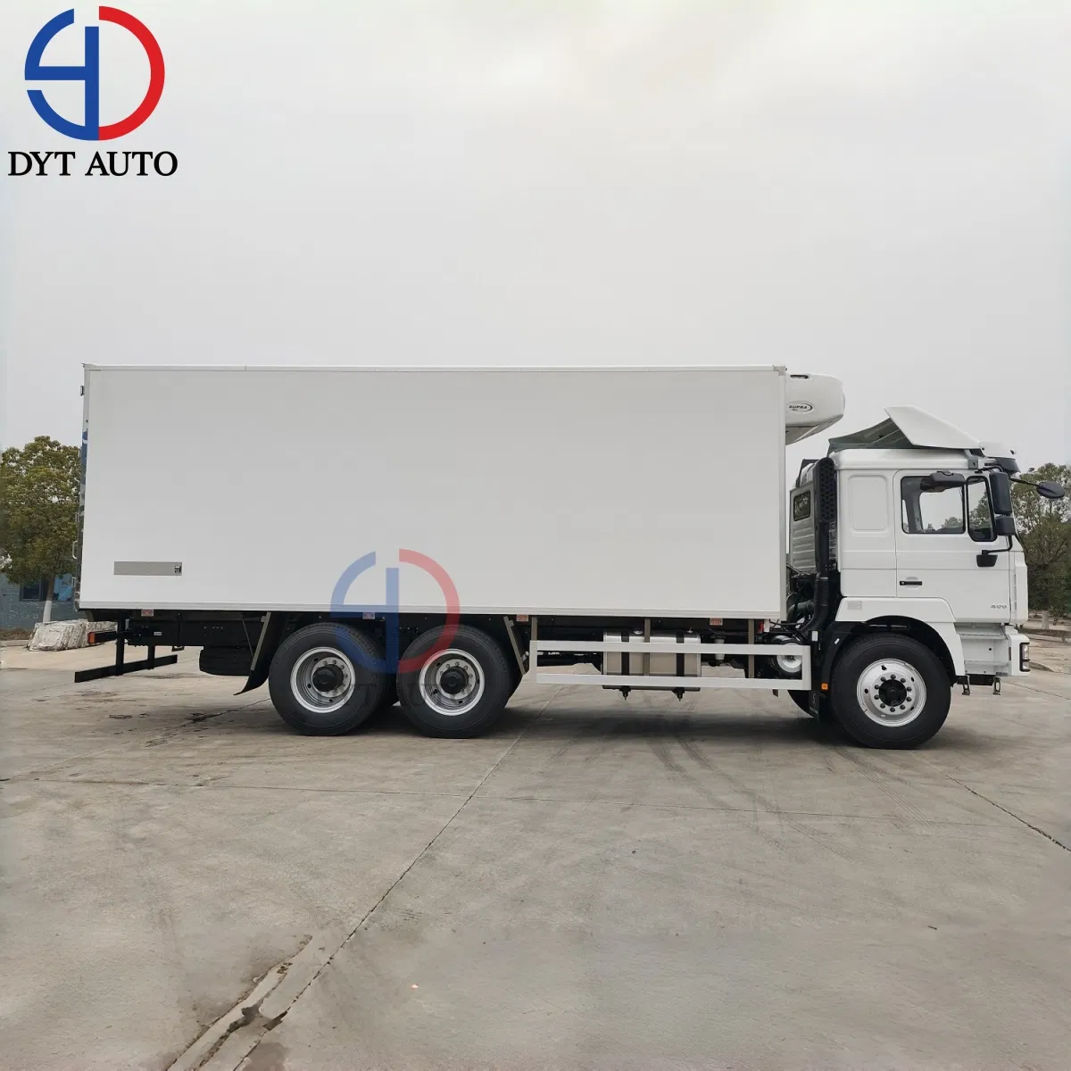 Used New Shacman HOWO Foton Dongfeng 1suzu FAW 4X2 6X4 8X4 10ton 20ton Refrigerated Freezer Van Truck