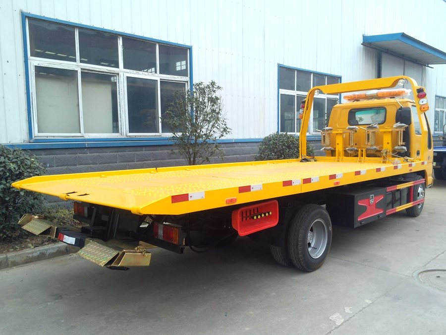4X2 3ton 5ton 6ton Platform Wrecker Truck Towing Truck for Road Recovery