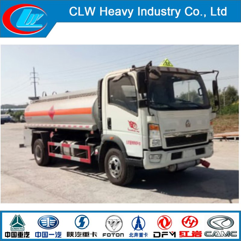 Sinotruk HOWO 4X2 Fuel Delivery Tanker
