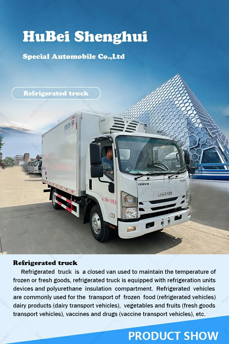Refrigerator Truck View 1