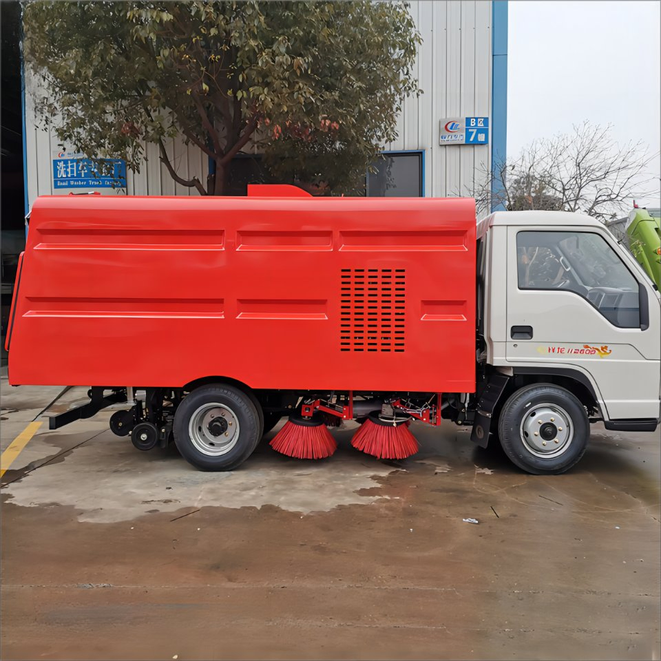 Sweeper Truck Street Concrete Road Cleaning Machine Floor Sweeper Truck for Sale