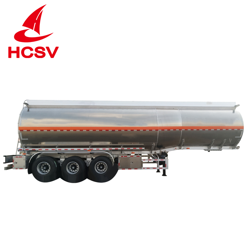 Square Round and Goose Neck Design Aluminum Alloy Tanker Fuel Oil Tank