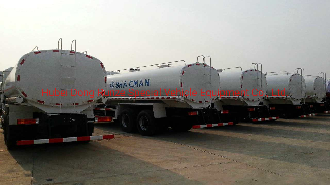 Customized 18-22t Stainless Shacman Water Bowser (LHD RHD Offroad Water Pump optional Electric Water Cannon)