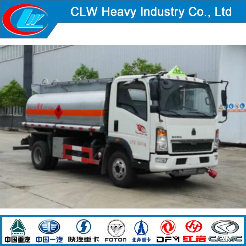 Sinotruk HOWO 4X2 Fuel Delivery Tanker