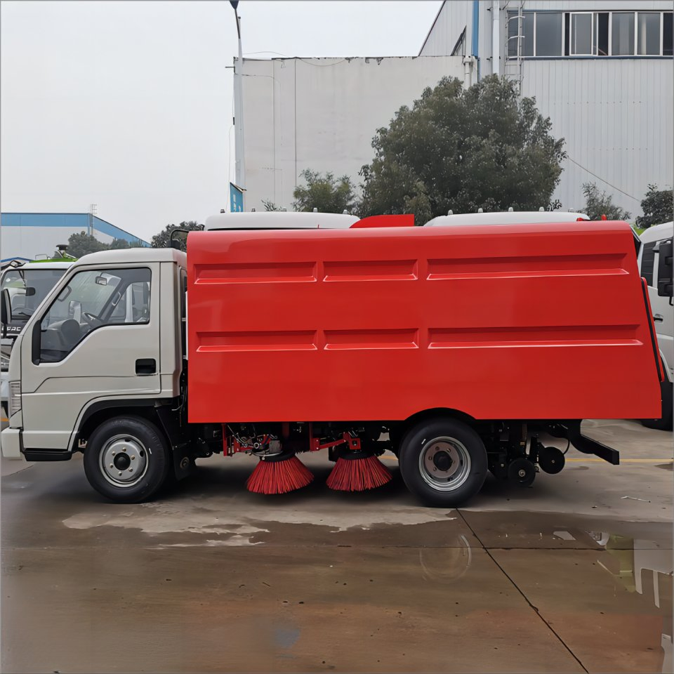 Sweeper Truck Street Concrete Road Cleaning Machine Floor Sweeper Truck for Sale