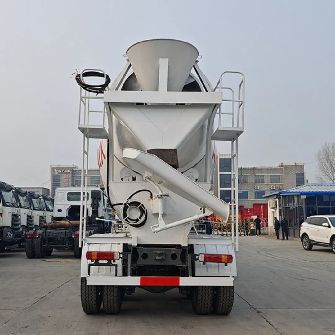 Fully Inspected Used Concrete Mixer Truck HOWO 6X4 8m³-12m³ Cement Mixer Truck