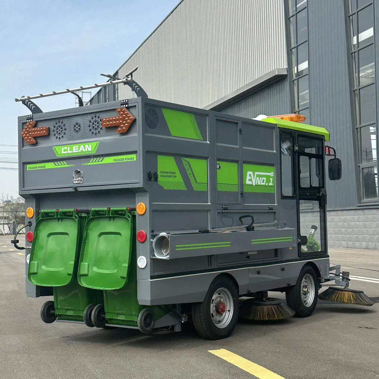 High-Quality Intelligent Electric Street Sweeper, Cost-Effective