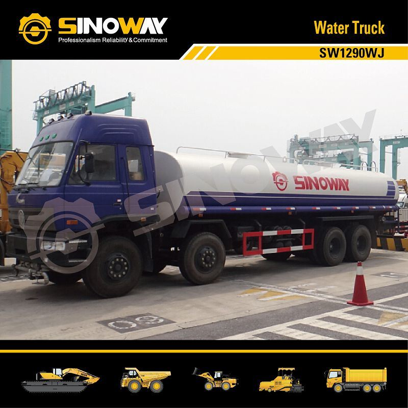 18000 L Water Tank Truck, Water Bowser with Cummins Engine