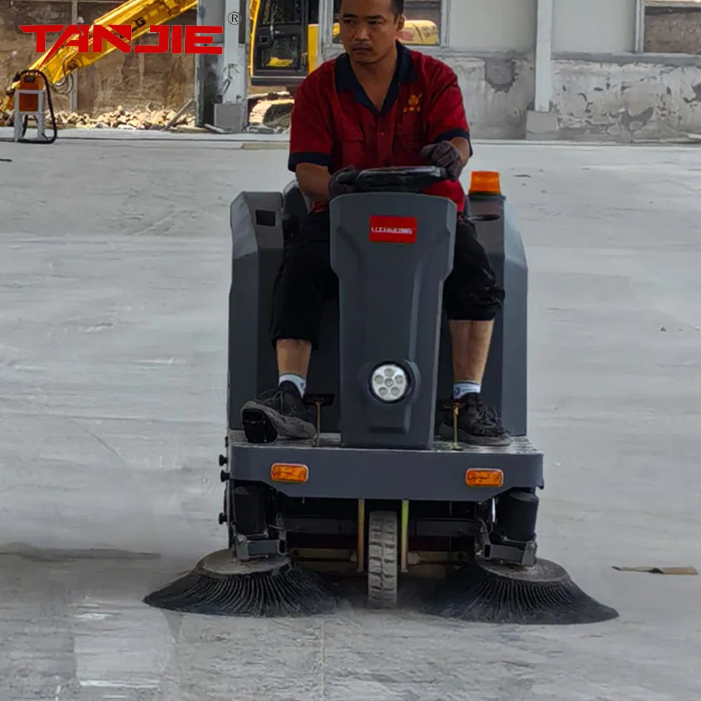 Electric Floor Street Sweeper Ride on Household Road Park Cleaning Sweeper Factory