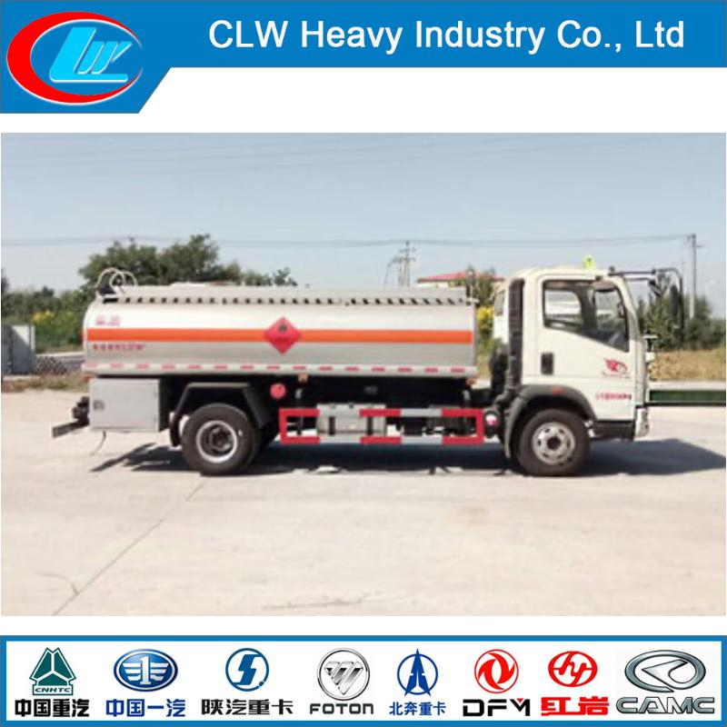 Sinotruk HOWO 4X2 Fuel Delivery Tanker
