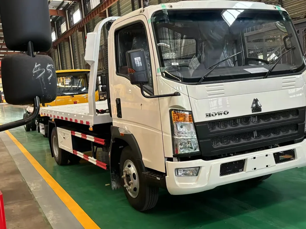 Wrecker Truck Side View