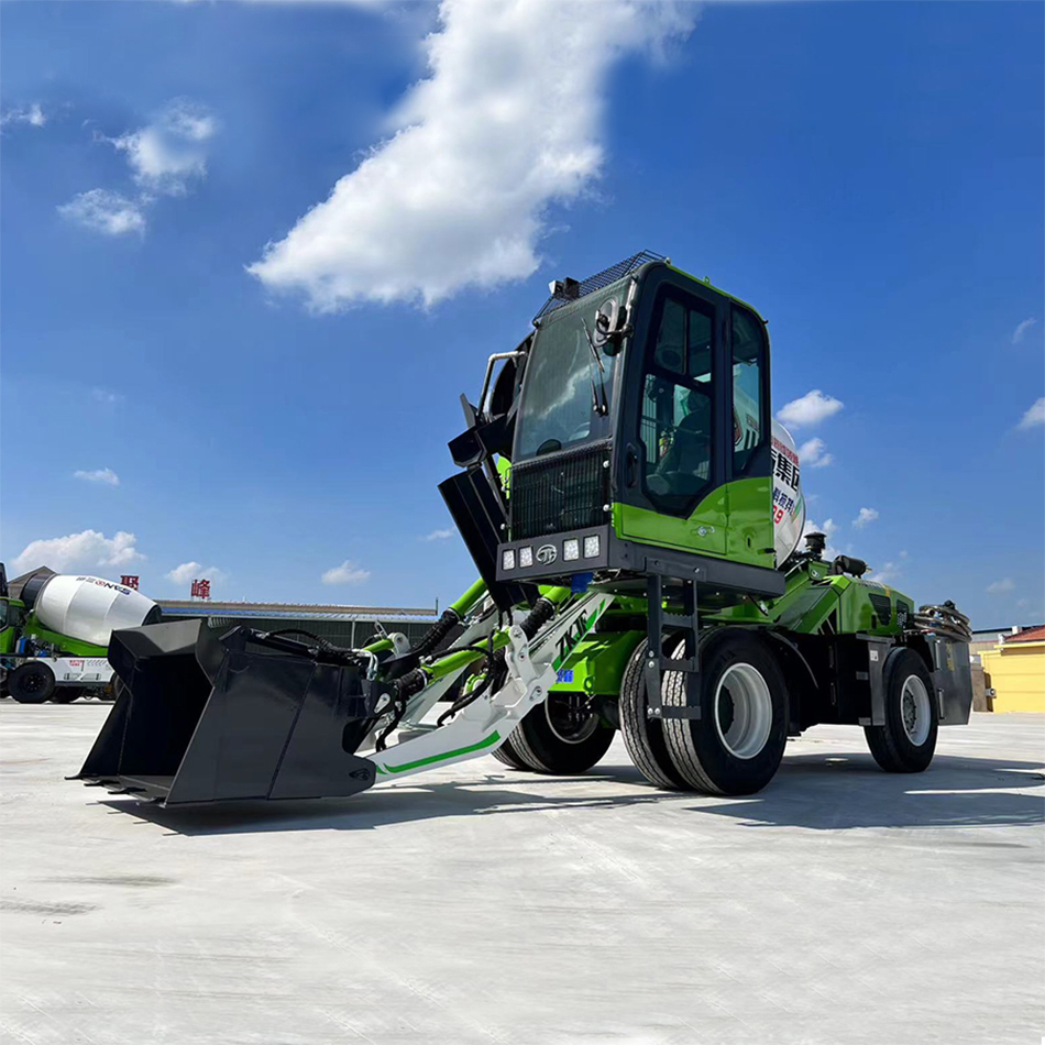Factory Price 3.5cbm Self Loading Cement Concrete Mixer Truck for Construction