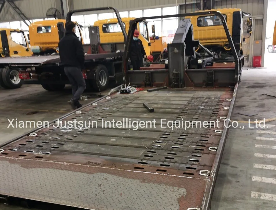 Full Landed Wrecker Tow Truck Body View 4