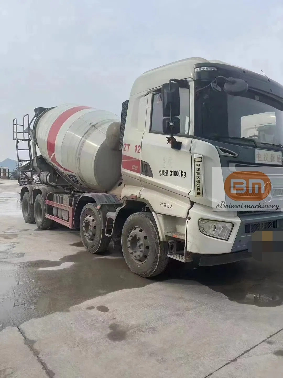 New Sanny E-Mixer 10m3 Truck Mixer Concrete Machinery