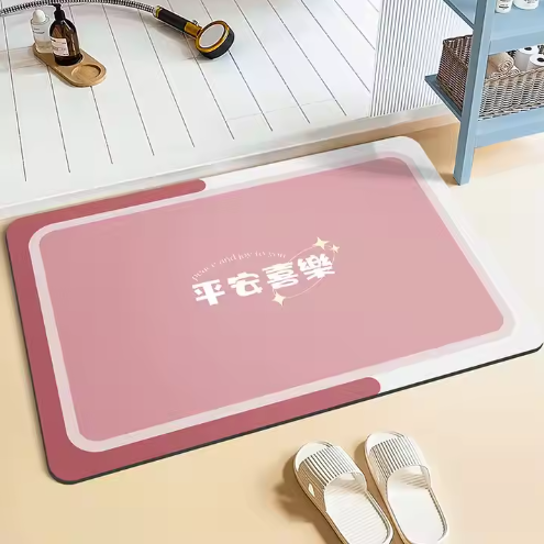 High-Quality Hot Sale Top Quality Bathroom Mat Quick Dry Diatom Mud Absorbent Morden Luxury Bath Rug Washable Plain Non-slip Carpet Manufacturers, Suppliers