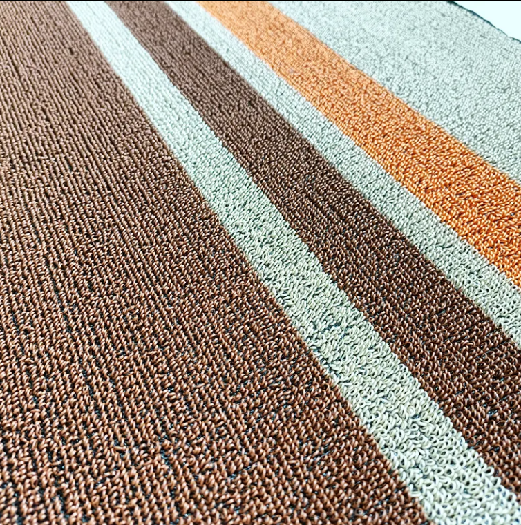 China Wholesale Custom Home Welcome Floor Kitchen Single Carpet Pvc Coil Non slip PVC Loop Mats Outdoor Mat Suppliers, Factory