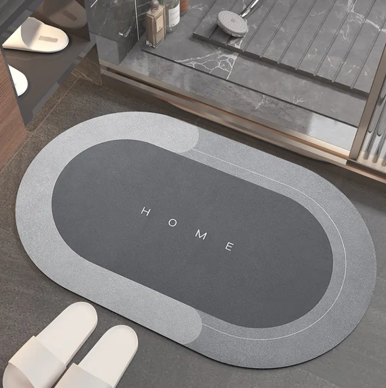 China Wholesale Easy Clean Super Absorbent Non-slip Bath Floor Mat Quick Dry Bathroom Mat Rug Kitchen Entrance Door Mats