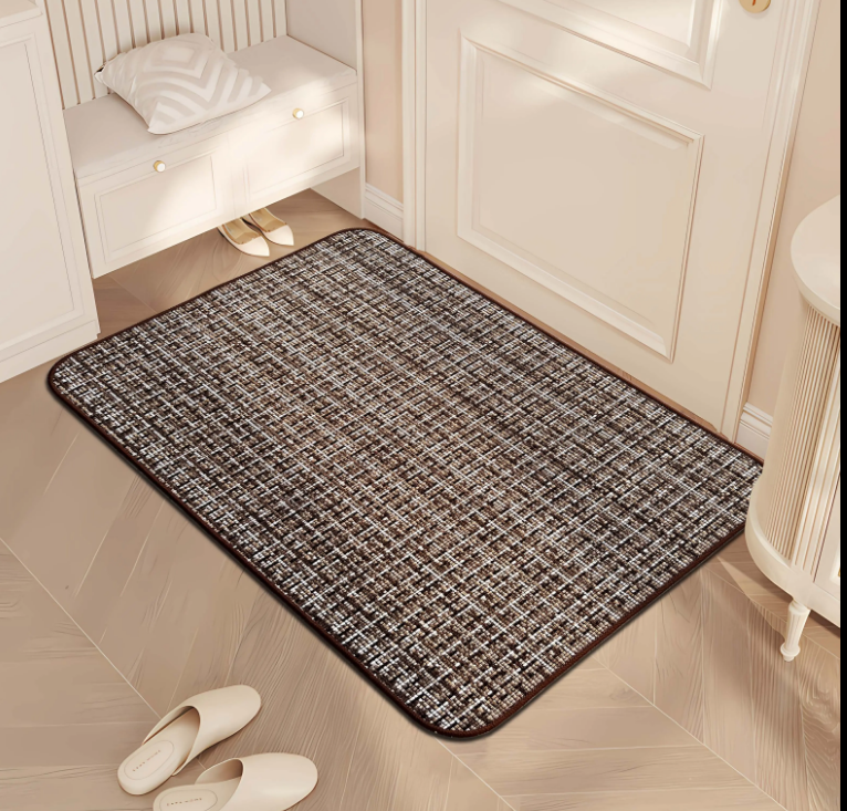 High-Quality Flax Floor Decoration Door mat Carpet  Custom Rubber Door Mat Door Mats Indoor Entrance Washable Manufacturer, Supplier
