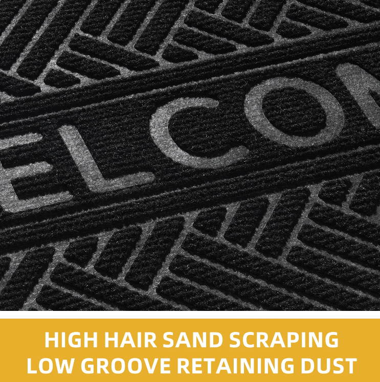 China Durable Front Door Mat Outdoor Indoor Welcome Mat Non Slip Outside Door Mats Suppliers, Factory