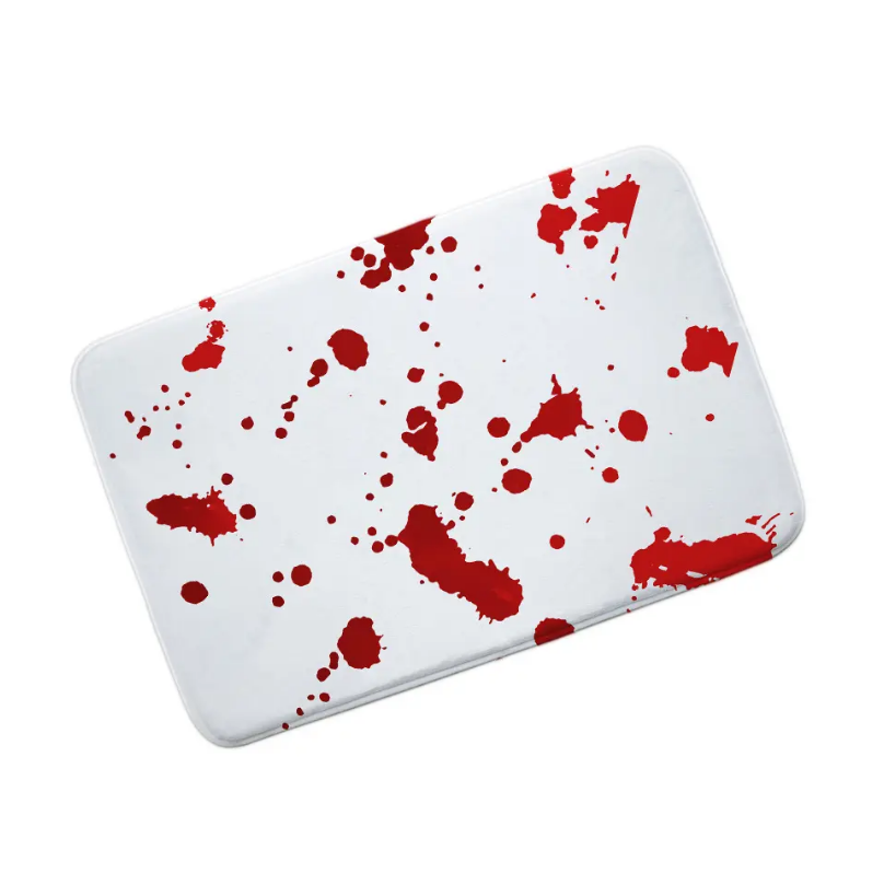 High-Quality blood bath mat bloody mat doormat floormat custom floor mat custom carpet rug 1 custom area rug Manufacturers, Suppliers