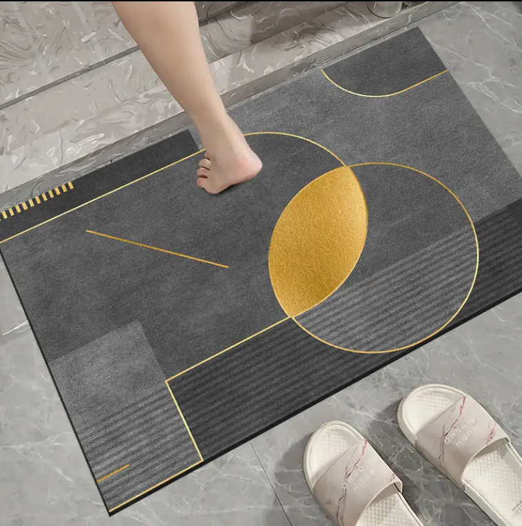 High-Quality carpet toilet anti slip quick drying diatom mud soft mat super absorbent mat bathroom waterproof floor mats Bath Rug Manufacturers, Factory