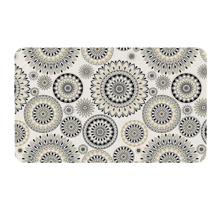 China Kitchen Floor Mat Diatom Mud Pad Super Absorbent Bath Pad Anti-Slip Carpet Kitchen Mats Supplier, Suppliers
