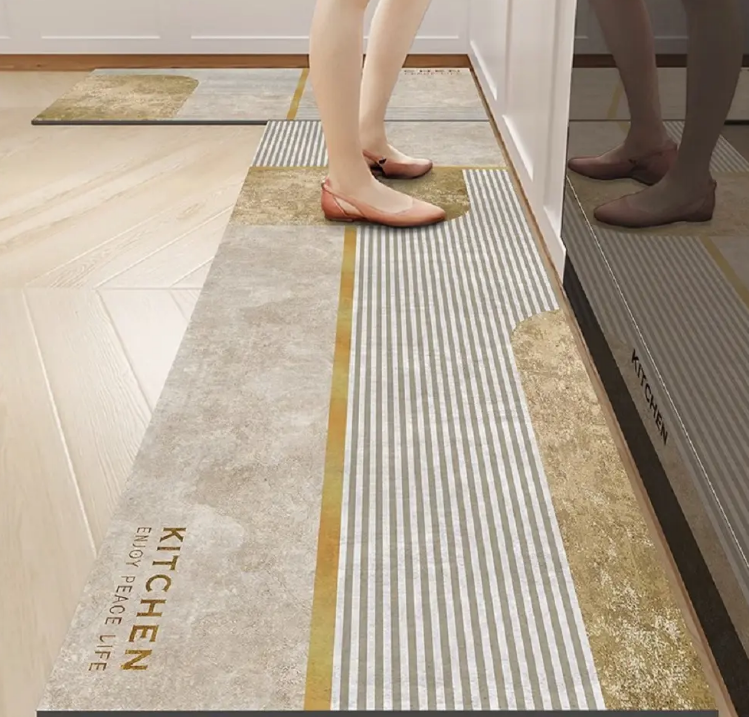 High-Quality Customized Printed Anti Fatigue PVC Foam Kitchen_floor_mats Non-slip Waterproof Kitchen Floor Rugs Comfortable Online Manufacturers, Supplier