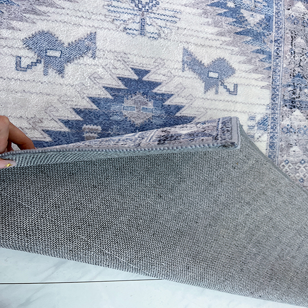 China Machine Washable Area Rugs Mat Faux Wool Non-Slip Area Rug Accent for Living Room, Bedroom, Dining Room Manufacturers, Supplier