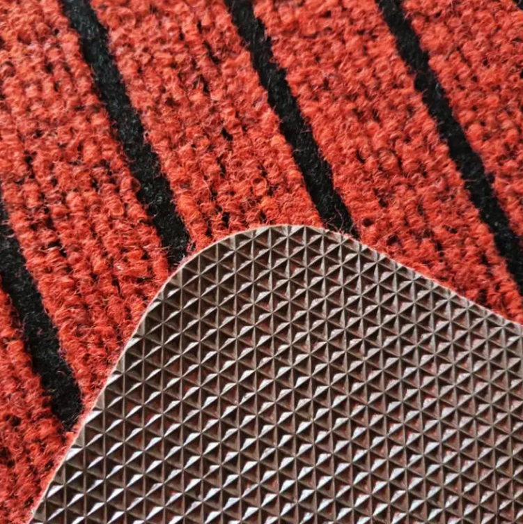 High-Quality Custom Printed Comfy Standing Washable Anti Slip Carpet floor mats custom made kitchen rugs with seven stripes Manufacturers, Factory