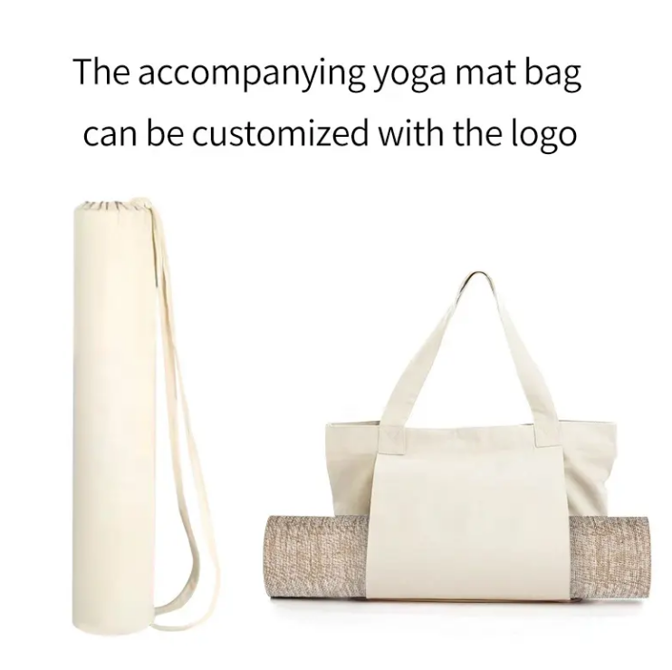 High-Quality Custom organic natural rubber flax linen hemp cotton eco friendly yoga mat for sale Anti-slip Durable yoga mat Suppliers, Factory