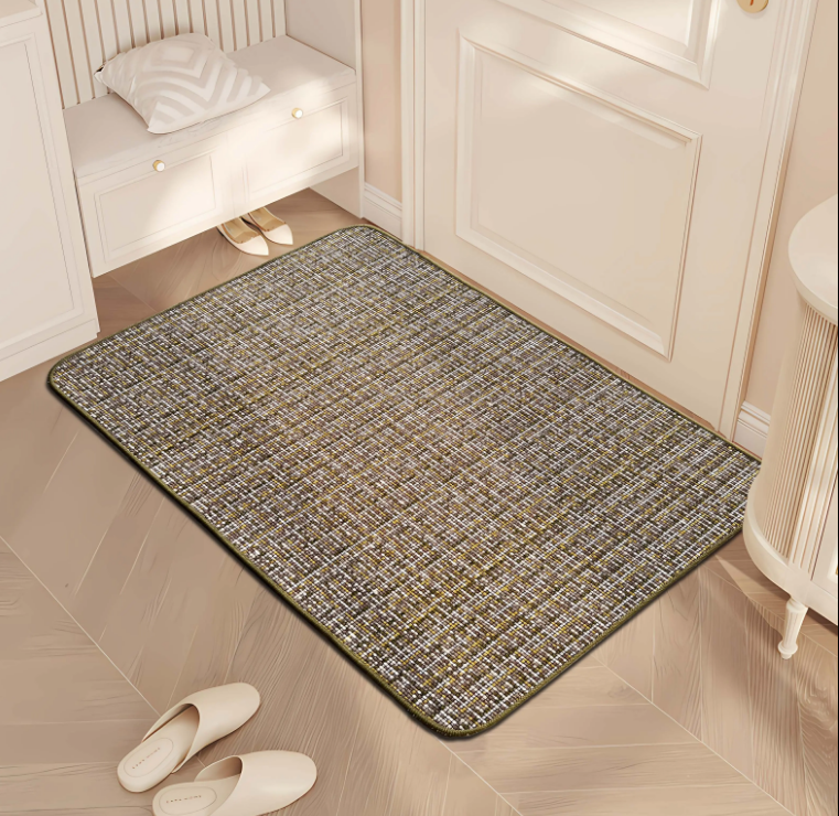 High-Quality Flax Floor Decoration Door mat Carpet  Custom Rubber Door Mat Door Mats Indoor Entrance Washable Manufacturer, Supplier