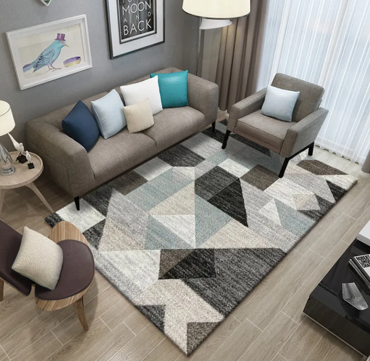 China Area Rug Bedroom Bedside Floor Mat Customized 3d Printed Crystal Velvet Carpet Floor Rugs Living Room Polyester Carpet Manufacturers, Supplier