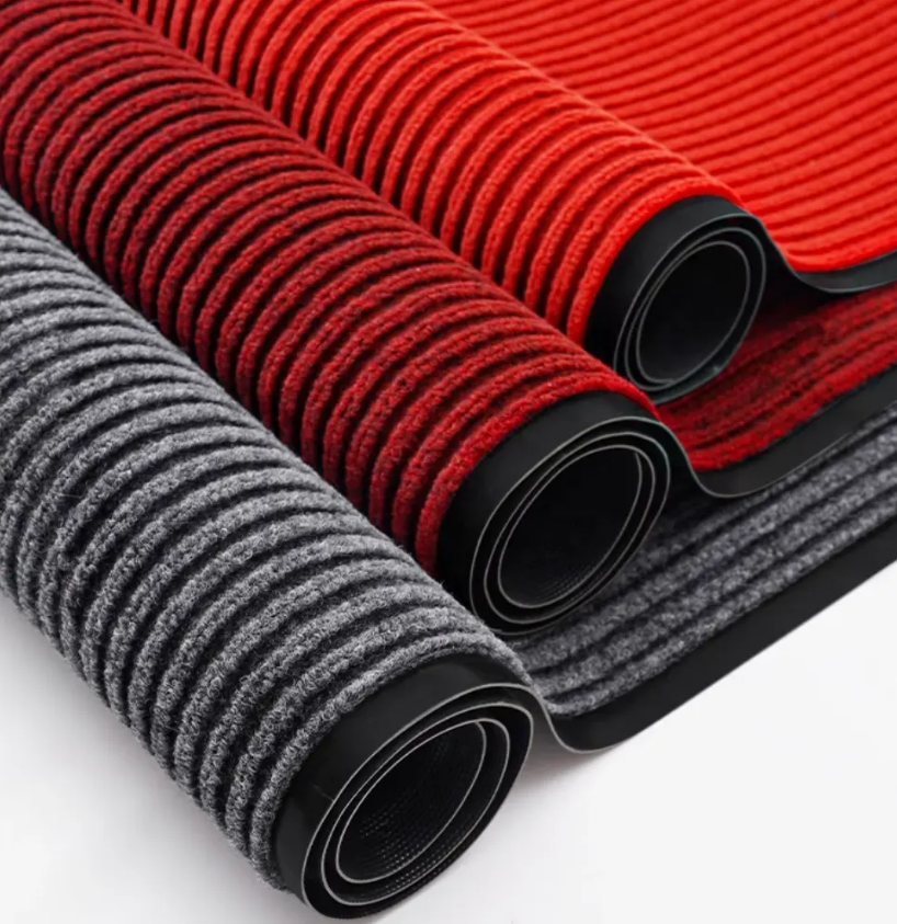 China Wholesale Polyester Indoor Front Doormat Custom Entrance Mat Commercial Outdoor Door Mats with PVC backing Supplier, Factory