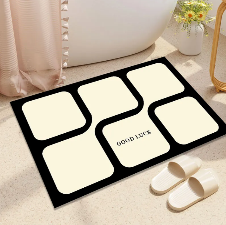 High-Quality carpet toilet anti slip quick drying diatom mud soft mat super absorbent mat bathroom waterproof floor mats Bath Rugs Manufacturers, Factory